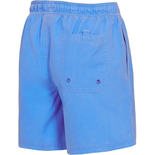 Zoggs Men's Jersey Swimming Shorts - 100% Polyester Trunks with Elastic Drawstring in Blue, Size S - Zoggs - Image 2
