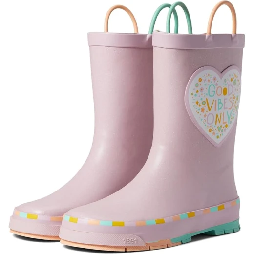 Western Chief Unisex-Child Sparkle Heart Rain Boot Lilac Western Chief Unisex-Child Sparkle Heart Rain Boot Lilac