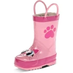 Western Chief Khloe the Kitty 3 Little Kid Waterproof Printed Rain Boot - Western Chief