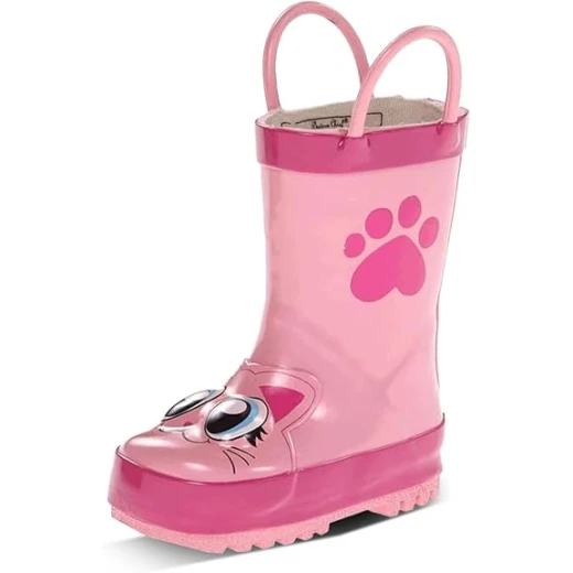 Western Chief Khloe the Kitty 3 Little Kid Waterproof Printed Rain Boot Western Chief Khloe the Kitty 3 Little Kid Waterproof Printed Rain Boot