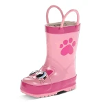 Western Chief Kids Pink Kitty Waterproof Rain Boot in Pink, Size 10 M US Toddler - Western Chief