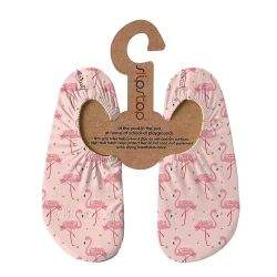 Slipstop Pink Flamingo Water Shoes Size 21-23 – Lightweight non-slip footwear protecting feet ideal for pool beach indoor play and hot sand safety