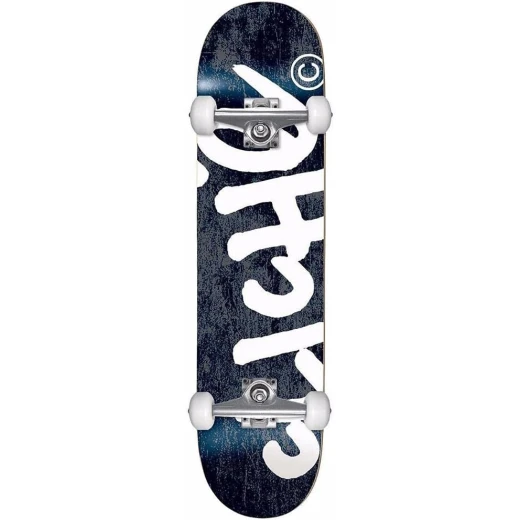 Cliche Handwritten YTH FP 7.0 Inch Skateboard Complete Black Cliche Handwritten YTH FP 7.0 Inch Skateboard Complete Black