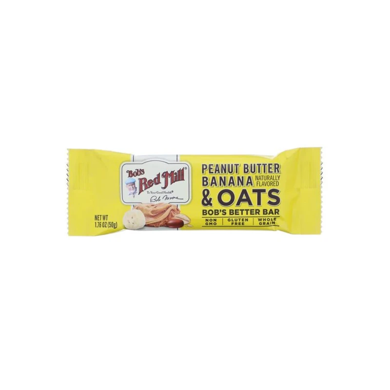 Bob's Red Mills Peanut Butter Banana Oat Bars 50g - Bob's Red Mills