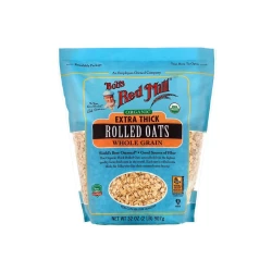 Bob's Red Mill Organic Extra Thick Rolled Oats Whole Grain 907g