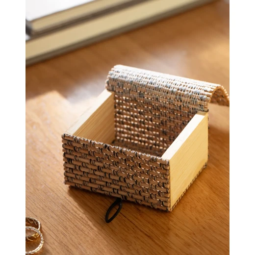 Madame COCO Linda 7cm Organizer Box 7×6×4cm – Small Decorative Storage Box for Organizing Accessories, Jewelry & Small Essentials, Ideal for Home, Office & Everyday Use - Madame COCO - Image 2