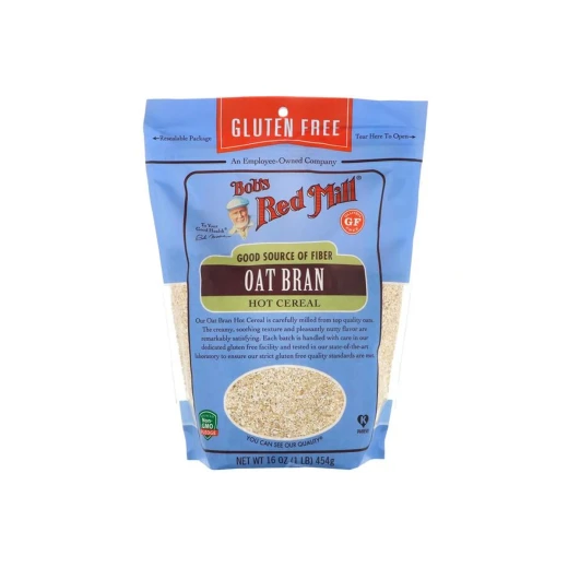Bobs Red Mill Oat Bran Hot Cereal 16 oz 454g Whole Grain Fiber Rich Wholesome Breakfast Quick and Easy Healthy Morning Meal Bobs Red Mill Oat Bran Hot Cereal 16 oz 454g Whole Grain Fiber Rich Wholesome Breakfast Quick and Easy Healthy Morning Meal