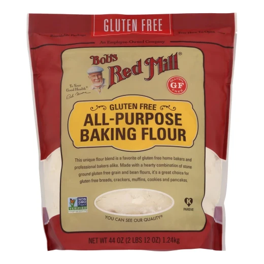 Bob's Red Mill All Purpose Baking Flour Case of44 Oz Premium High Quality Flour for Consistent Results in Cakes Cookies and Fresh Bread Bob's Red Mill All Purpose Baking Flour Case of44 Oz Premium High Quality Flour for Consistent Results in Cakes Cookies and Fresh Bread