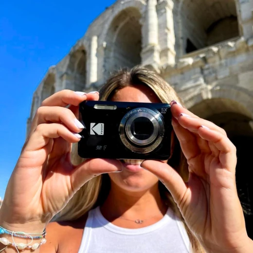 KODAK PIXPRO FZ55 16MP Compact Digital Camera 5X Optical Zoom 28mm Wide Angle Lens 1080p Full HD Video 2.7 Inch LCD Point and Shoot Vlogging Camera Li-Ion Battery - Kodak - Image 7