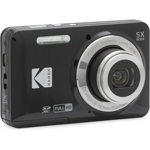 KODAK PIXPRO FZ55 16MP Compact Digital Camera 5X Optical Zoom 28mm Wide Angle Lens 1080p Full HD Video 2.7 Inch LCD Point and Shoot Vlogging Camera Li-Ion Battery - Kodak - Image 8