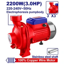 3HP 3-Inch Agricultural Water Pump – Irrigation & Water Transfer Pump with 15m Head and 8L/s Flow Rate, Ideal for Farms, Gardens, Agricultural Irrigation & Water Supply