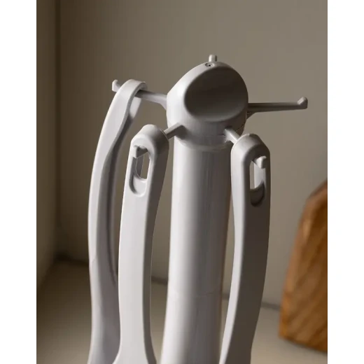 Madame Coco Alsace 5-Piece Service Set with Stand 12.5×12.5×37cm – Elegant Practical Serving Set for Kitchen & Dining Table, Organized Storage Design with Carrier Bag - Madame COCO - Image 2