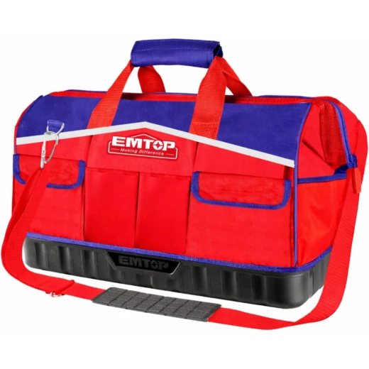 EMTOP ETBG28164 Heavy Duty Tool Bag Durable Fabric Construction with Multiple Compartments Organized Storage and Convenient Carrying Design for Professionals and DIYers - Emtop - Image 2