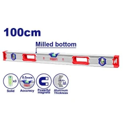 EMTOP ESLL310001 100cm Magnetic Heavy Duty Spirit Level