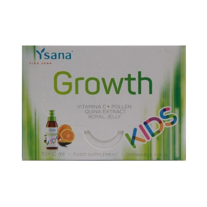 Ysana Growth Kids Vitamin C Drinkable Vials, 10 Pieces - Lilium