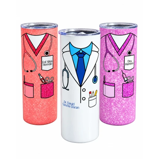 Custom Doctor & Nurse Sublimation Tumbler 20oz, Personalized Medical Thermal Travel Mug with Name, Insulated Cup Ideal for Medical Graduation Gifts Custom Doctor & Nurse Sublimation Tumbler 20oz, Personalized Medical Thermal Travel Mug with Name, Insulated Cup Ideal for Medical Graduation Gifts