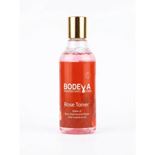 Bodeva Rose Toner – 250ml | facial toner, rose water, balances & refreshes skin Bodeva Rose Toner – 250ml | facial toner, rose water, balances & refreshes skin