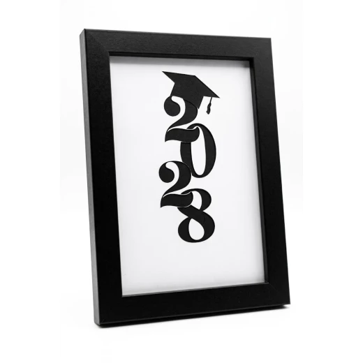Class of 2028 Graduation Picture Frame 10x15 cm Black Wooden Desktop Frame | Keepsake Graduation Cap Photo Display Gift for Graduates Class of 2028 Graduation Picture Frame 10x15 cm Black Wooden Desktop Frame | Keepsake Graduation Cap Photo Display Gift for Graduates