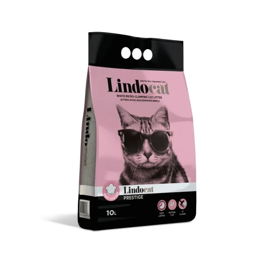 LindoCat Dual Scented Cat Litter, 10L, Fragranced Cat Litter Designed to Help Keep the Litter Area Fresh and Manage Unwanted Odors, Ideal for Everyday Cat Hygiene and Litter Box Care