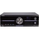 ريسيفر صوت وصورة ايوا AVR-7210 بقنوات 7.2، يدعم دولبي أتموس وبث سبوتيفاي و إيربلاي 2 وبلوتوث 5.2، مع تمرير فيديو بدقة 4K UHD، قدرة إجمالية 1155 واط، تصميم أسود، الأبعاد 435 × 145 × 350 مم، الوزن 5.8 كجم - ايوا