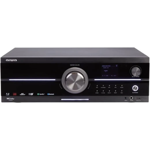 ريسيفر صوت وصورة ايوا AVR-7210 بقنوات 7.2، يدعم دولبي أتموس وبث سبوتيفاي و إيربلاي 2 وبلوتوث 5.2، مع تمرير فيديو بدقة 4K UHD، قدرة إجمالية 1155 واط، تصميم أسود، الأبعاد 435 × 145 × 350 مم، الوزن 5.8 كجم ريسيفر صوت وصورة ايوا AVR-7210 بقنوات 7.2، يدعم دولبي أتموس وبث سبوتيفاي و إيربلاي 2 وبلوتوث 5.2، مع تمرير فيديو بدقة 4K UHD، قدرة إجمالية 1155 واط، تصميم أسود، الأبعاد 435 × 145 × 350 مم، الوزن 5.8 كجم