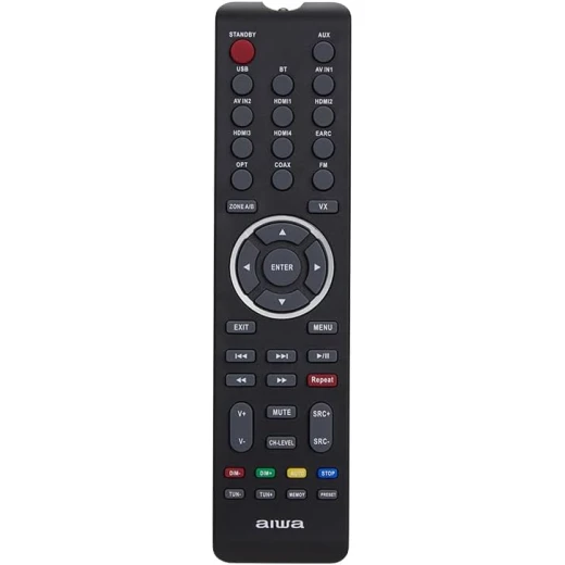 ريسيفر صوت وصورة ايوا AVR-7210 بقنوات 7.2، يدعم دولبي أتموس وبث سبوتيفاي و إيربلاي 2 وبلوتوث 5.2، مع تمرير فيديو بدقة 4K UHD، قدرة إجمالية 1155 واط، تصميم أسود، الأبعاد 435 × 145 × 350 مم، الوزن 5.8 كجم - ايوا - Image 2