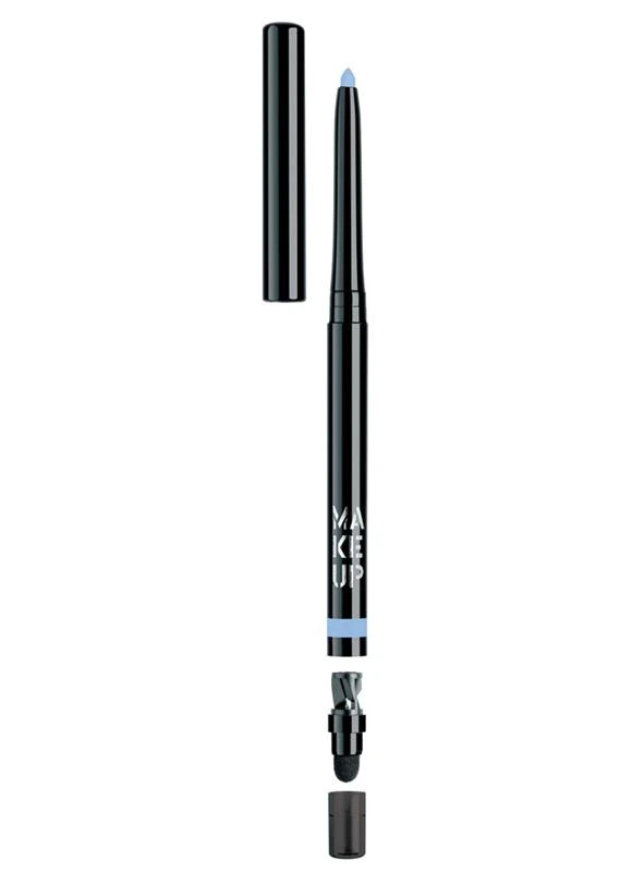 MAKE UP FACTORY Automatic Eyeliner Ice Blue 23, Automatic Eye Defining Pencil in an Ice Blue Shade, Easy-to-Use Design for Enhancing Eye Shape and Creating Fresh, Colorful and Modern Makeup Looks - Makeup Factory
