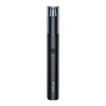 YESIDO MG25 Dual Blade Electric Nose Hair Trimmer, Black, Portable Nasal Hair Removal Shaver, Compact Design for Convenient Personal Grooming and Everyday Use - Yesido