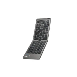 YESIDO KB27 Ultra-Slim Mini Bluetooth Keyboard, Two-Fold Portable Design, Seamless Wireless Connectivity, Multi-OS Compatibility with Windows, macOS and iOS, Ideal for Travel and Everyday Use
