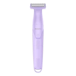 YESIDO MG26 3-in-1 Multi-Functional Body Hair Trimmer, Purple, IPX6 Waterproof, Suitable for Wet and Dry Use, Up to 90 Minutes of Runtime for Shaving, Trimming and Personal Grooming