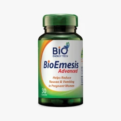 Bioenergy Bio Emesis 30 Capsules, Dietary Supplement with Natural Bioactive Compounds to Support Digestive Comfort, Gastrointestinal Balance and Daily Wellness