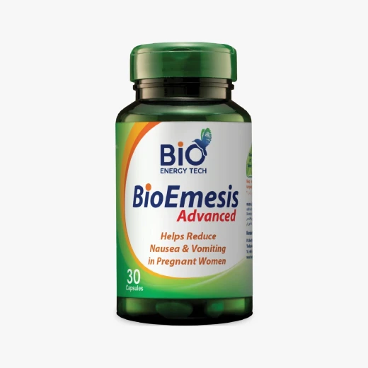 Bioenergy Bio Emesis 30 Capsules, Dietary Supplement with Natural Bioactive Compounds to Support Digestive Comfort, Gastrointestinal Balance and Daily Wellness