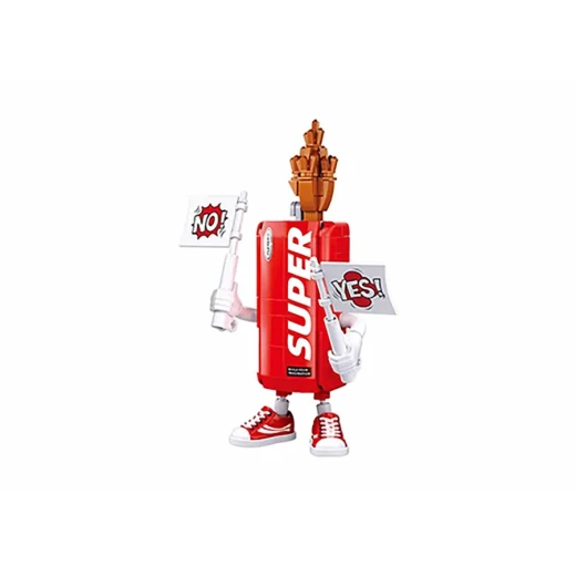 Sluban Pleyerid Beverage Man Building Blocks Set of 6 Display Boxes - Sluban - Image 3