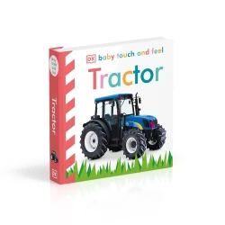 Baby Touch and Feel Tractor: An Interactive Farm Board Book, Hardcover Baby Book for Sensory Exploration and Early Learning, Book 9 of 20