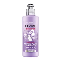 L'Oreal Paris Elvive Hyaluron Moisture Night Cream for Hair 200ml Deep Hydration Repair
