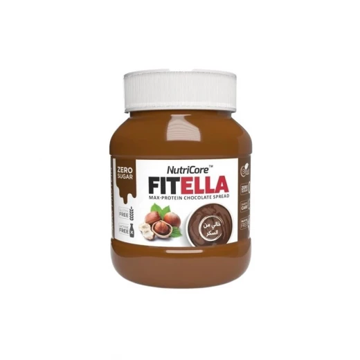 Fitella Max Protein Chocolate Spread 350g Nutri Core, Delicious & Healthy Fitella Max Protein Chocolate Spread 350g Nutri Core, Delicious & Healthy