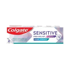 Colgate Pro-Relief Toothpaste for Sensitive Teeth 75ml: Rapid Relief from Tooth Sensitivity, Gently Whitens & Strengthens Enamel, 1 Tube