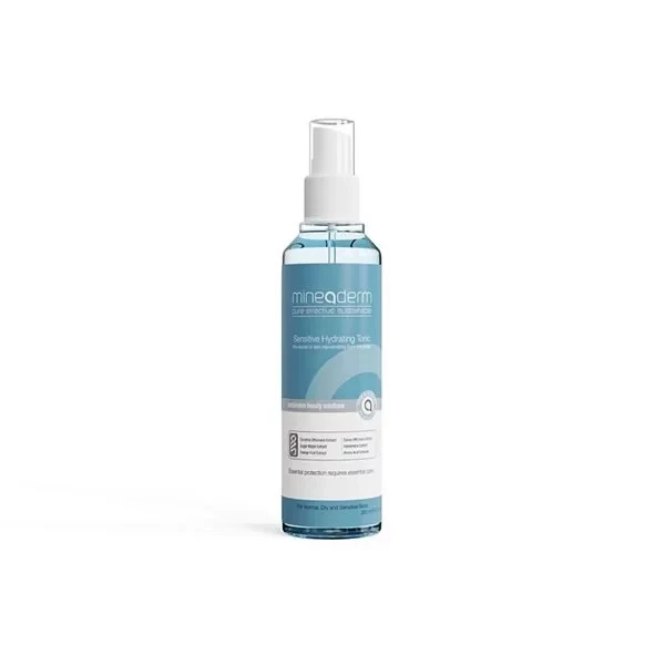 Mineaderm Anti Shine Sensitive Hydrating Toner 200ml, Pore Refining Facial Toner for Sensitive Skin - Mineaderm