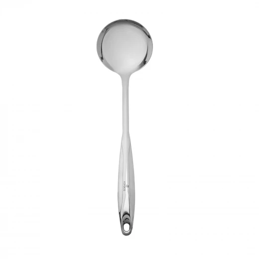 Karaca Luxury Stainless Steel Ladle 34.5cm Silver Kitchen Utensil Karaca Luxury Stainless Steel Ladle 34.5cm Silver Kitchen Utensil