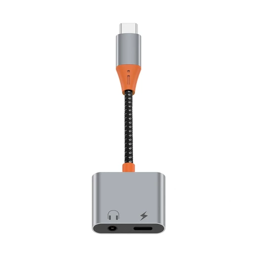محول صوت وي وو LT010 USB-C: USB-C إلى 3.5 ملم وشحن محول صوت وي وو LT010 USB-C: USB-C إلى 3.5 ملم وشحن