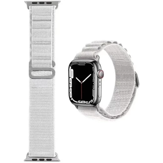 سوار ساعة وي وو Ultra Starlight لساعة Apple Watch مقاس 38 مم-41 مم - مريح وأنيق سوار ساعة وي وو Ultra Starlight لساعة Apple Watch مقاس 38 مم-41 مم - مريح وأنيق