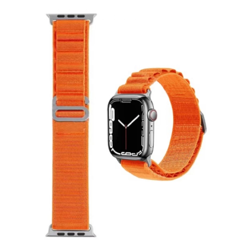 WiWu Nylon Watchband for Apple Watch 42/44/45/49 Orange - Wiwu