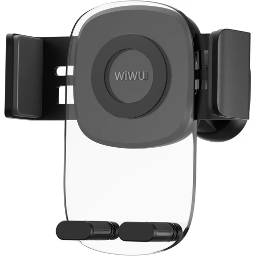 حامل سيارة WIWU CH008 شبه شفاف صغير - أسود - تثبيت آمن للهاتف حامل سيارة WIWU CH008 شبه شفاف صغير - أسود - تثبيت آمن للهاتف