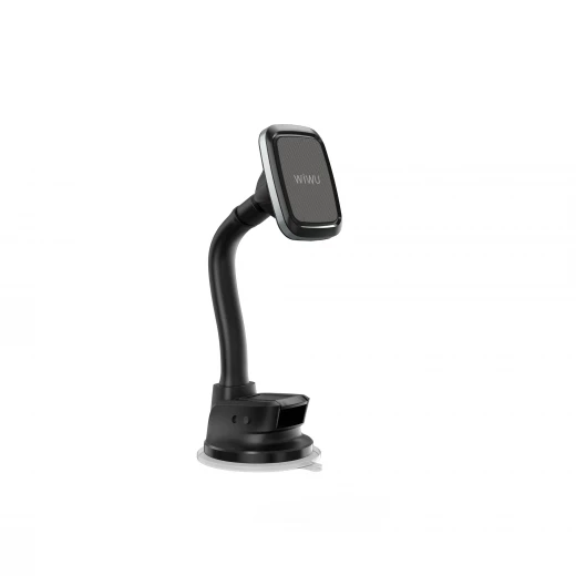 WiWU CH018 Dashboard Magnetic Car Mount - Black Aluminum Alloy - Wiwu - Image 5