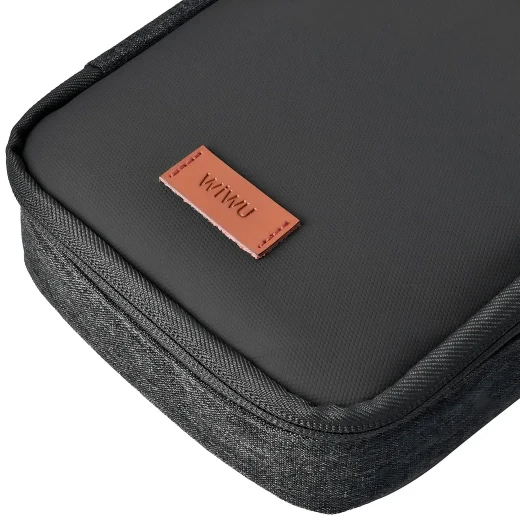 حقيبة تنظيم ملحقات WIWU Minimalist Travel Pouch، تصميم مدمج لمعدات التقنية، خامة مقاومة للماء وجيوب قابلة للتعديل للمسافرين - وي وُو - Image 3