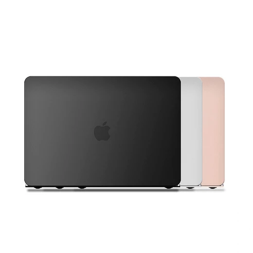 حافظة صلبة أسود من وي وو iSHIELD لجهاز Macbook - رفيعة للغاية، مضادة للخدش حافظة صلبة أسود من وي وو iSHIELD لجهاز Macbook - رفيعة للغاية، مضادة للخدش