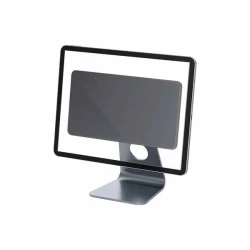 حامل تابلت WiWU ZM309 Hubble، لون رمادي فضائي، تصميم أنيق وثابت، مناسب للأجهزة اللوحية، يوفر زاوية مشاهدة مريحة للاستخدام في المنزل أو المكتب