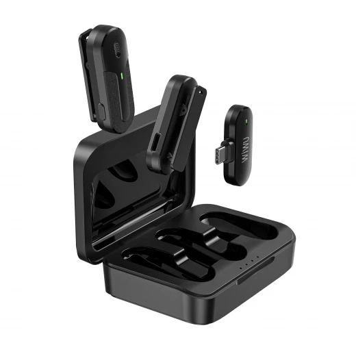 ميكروفون وي وو WM002 اللاسلكي للهواتف الذكية: ميكروفونات مزدوجة، ANC، USB-C - وي وُو - Image 5
