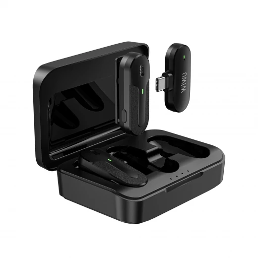 ميكروفون وي وو WM002 اللاسلكي للهواتف الذكية: ميكروفونات مزدوجة، ANC، USB-C - وي وُو - Image 4