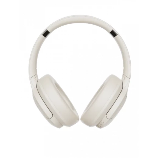 سماعات رأس وي وو Soundcool TD-02 اللاسلكية بتقنية البلوتوث لون عاجي - 26 ساعة تشغيل